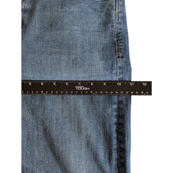 Flint & Tinder Jeans Men 34 (33x32)* Slim Tapered Medium Wash Stretch Denim - Picture 14 of 16